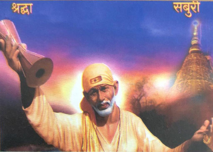 Shirdi Sai Baba Painting